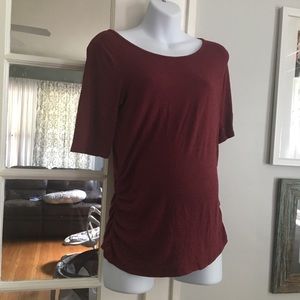 Maternity a glow tee tunic tee